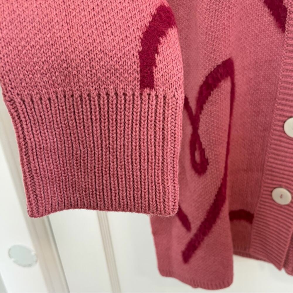 Coldwater Creek Love Notes oversized Cardigan Swearer - Picture 11 of 14